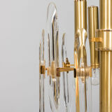 Pair of chandeliers from Sciolari in Milan