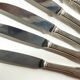 8 Table Knives A. Krupp Italy Vintage