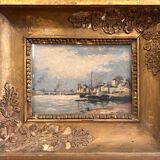 Tableau - Huile sur carton de Alfred Casile