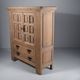 Cabinet vintage en chêne blanchi