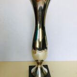 Vase en métal argenté