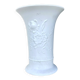 KAISER vase in biscuit porcelain with botanical relief, 1960s