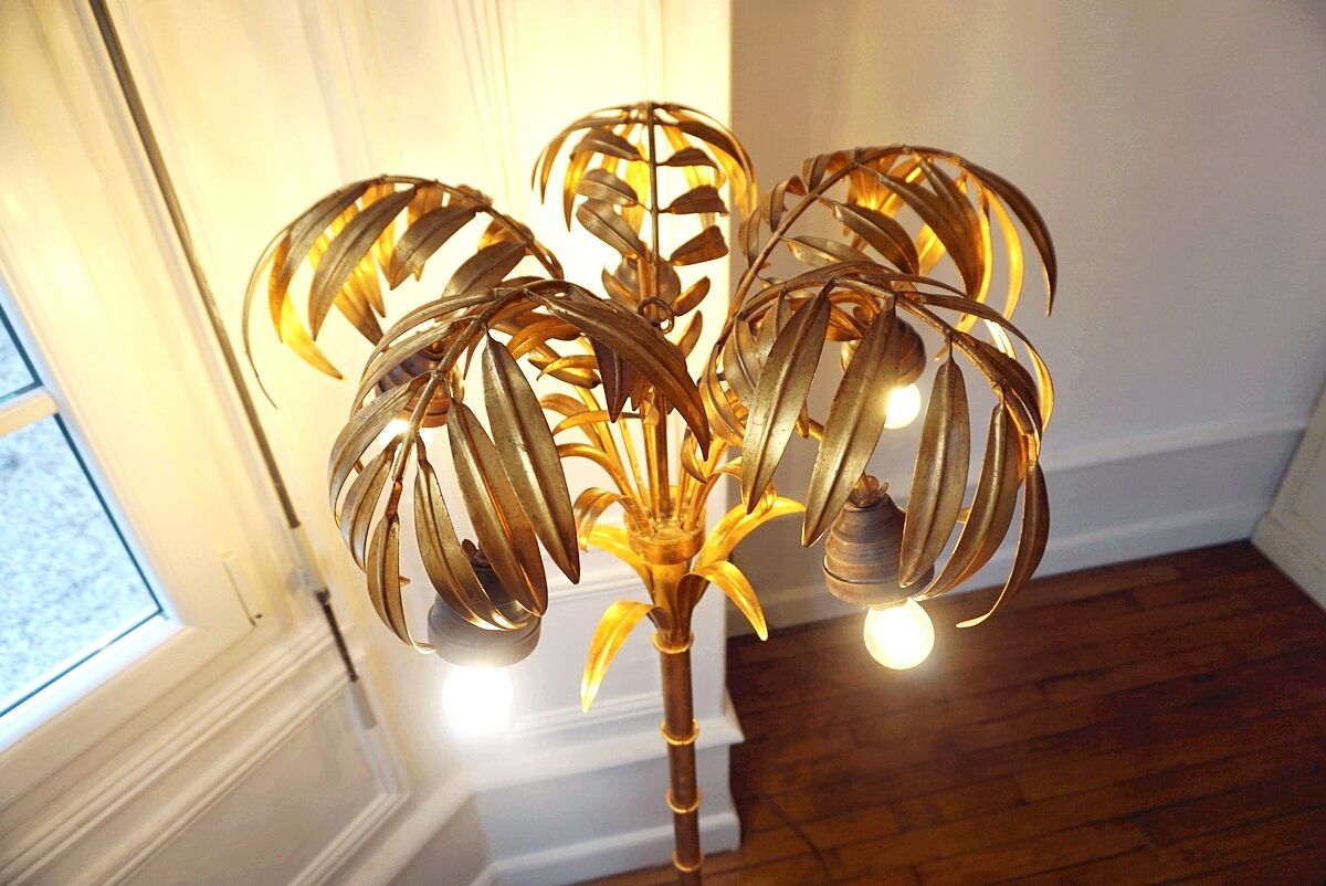 Hans Kogl Palm tree floor lamp