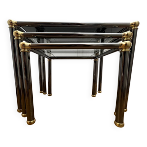 Tables gigogne Orsenigo - verre