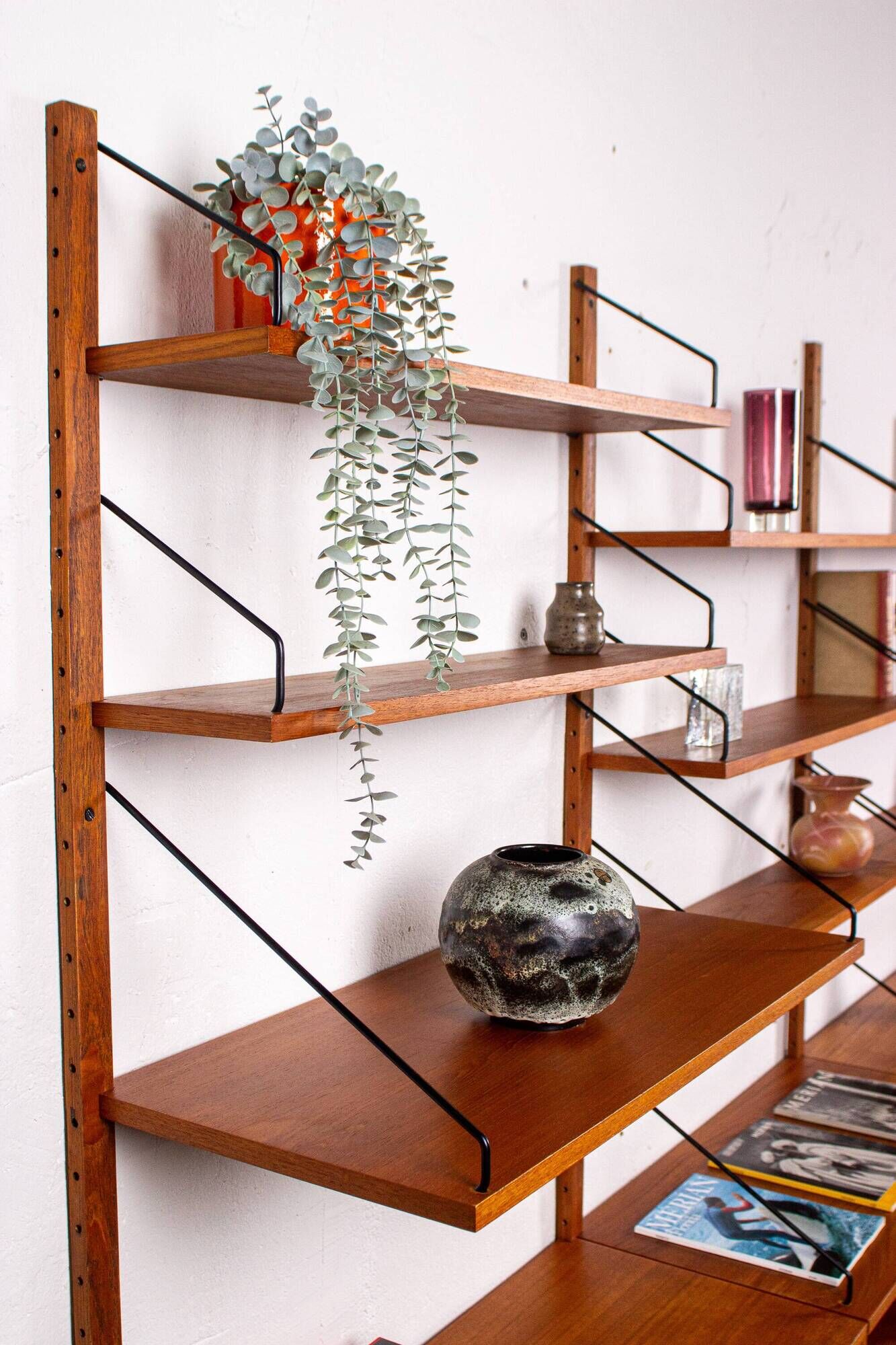 Poul Cadovius Cado Royal Shelving System Teak Vintage 60s Mid Century
