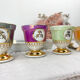 Set de 6 coquetiers vintage en porcelaine de limoges