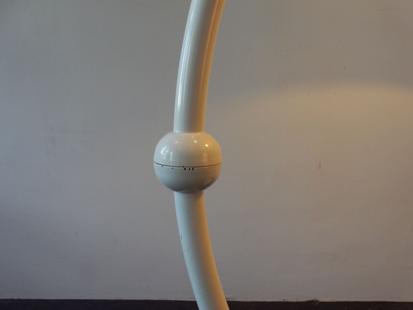 Mid-century Serpente lamppost by Elio Martinelli for Martinelli Luce