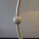 Mid-century Serpente lamppost by Elio Martinelli for Martinelli Luce