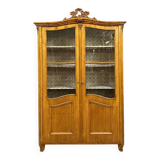 Louis XV bookcase in light wood circa 1800