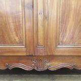 Armoire en merisier XIX, Louis XV