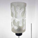 Lampadaire en chrome et verre des années 1970 par Lidokov, étiqueté, Tchécoslovaquie