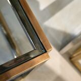 Coffee table with four nesting tables, Maison Charles, France, circa 1970.