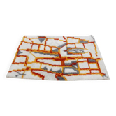 Tapis du milieu du siècle, moquette, Danemark, style Ege Rya, années 1960.