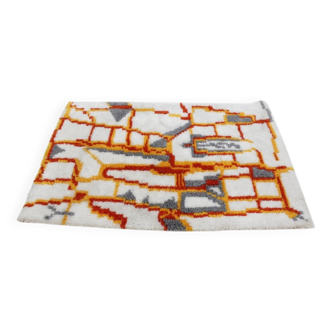 Midcentury Rug, Carpet, Denmark, Ege Rya Style, 1960s