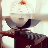 Mazzega, lampes de table, cristal de Murano