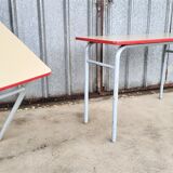 Set of 4 desks, double school office from the 70s