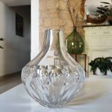 Vase en cristal taillé