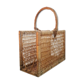 Panier à bûches en osier
