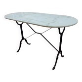 Table de bistrot dessus marbre