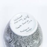 Beautiful vase signed Limoges – Decor C. Meliét – Vintage