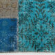 7x10 distressed multicolor vintage rug 303x213cm
