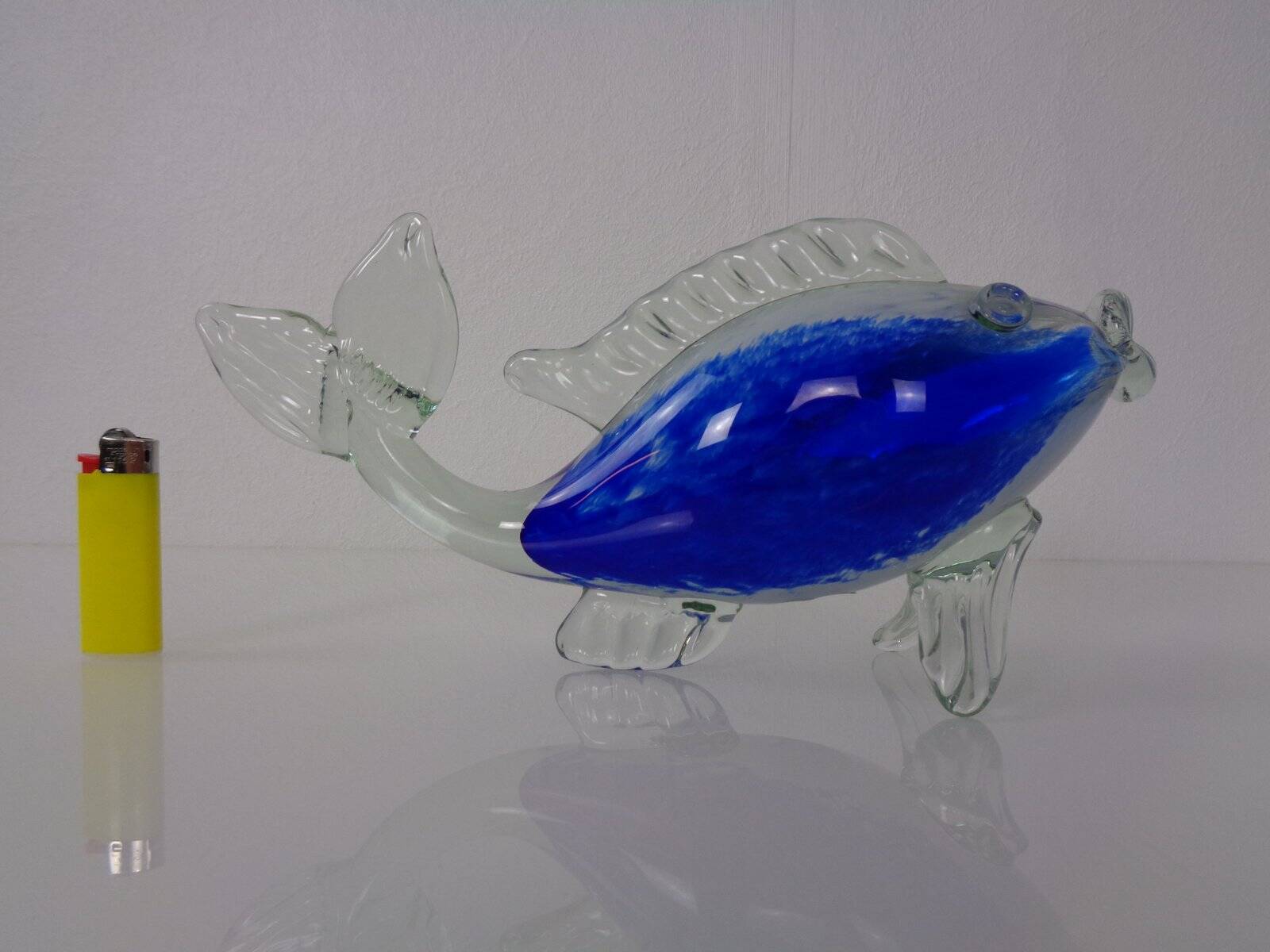 Italian Murano Glass Fish by Fratelli Toso, Italy, 1960s