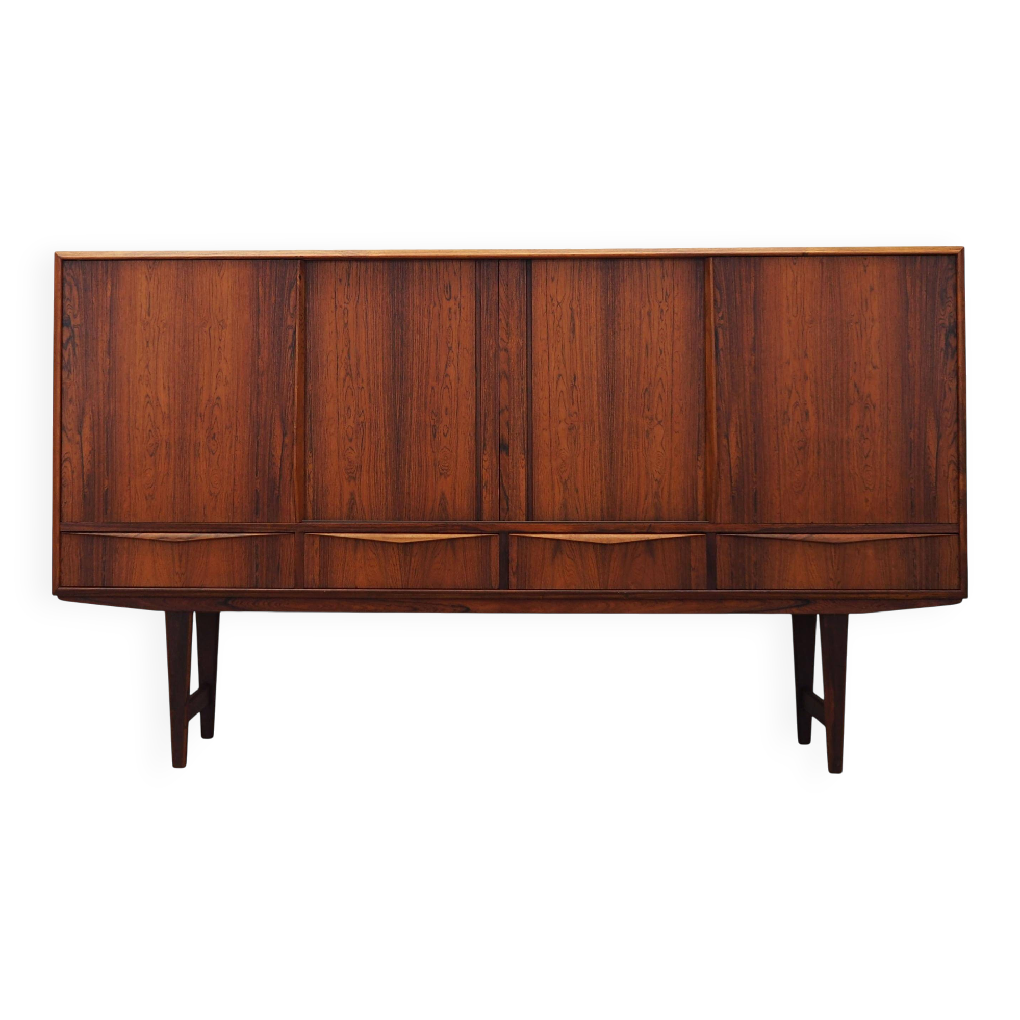 Enfilade en palissandre, design danois, années 1960, designer : E.W. Bach