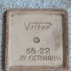 Vetter west-germany ceramic cactus or bonsai pot from the 1950s