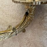 Pair of antique wall sconces in bronze - Louis XVI style / Saying