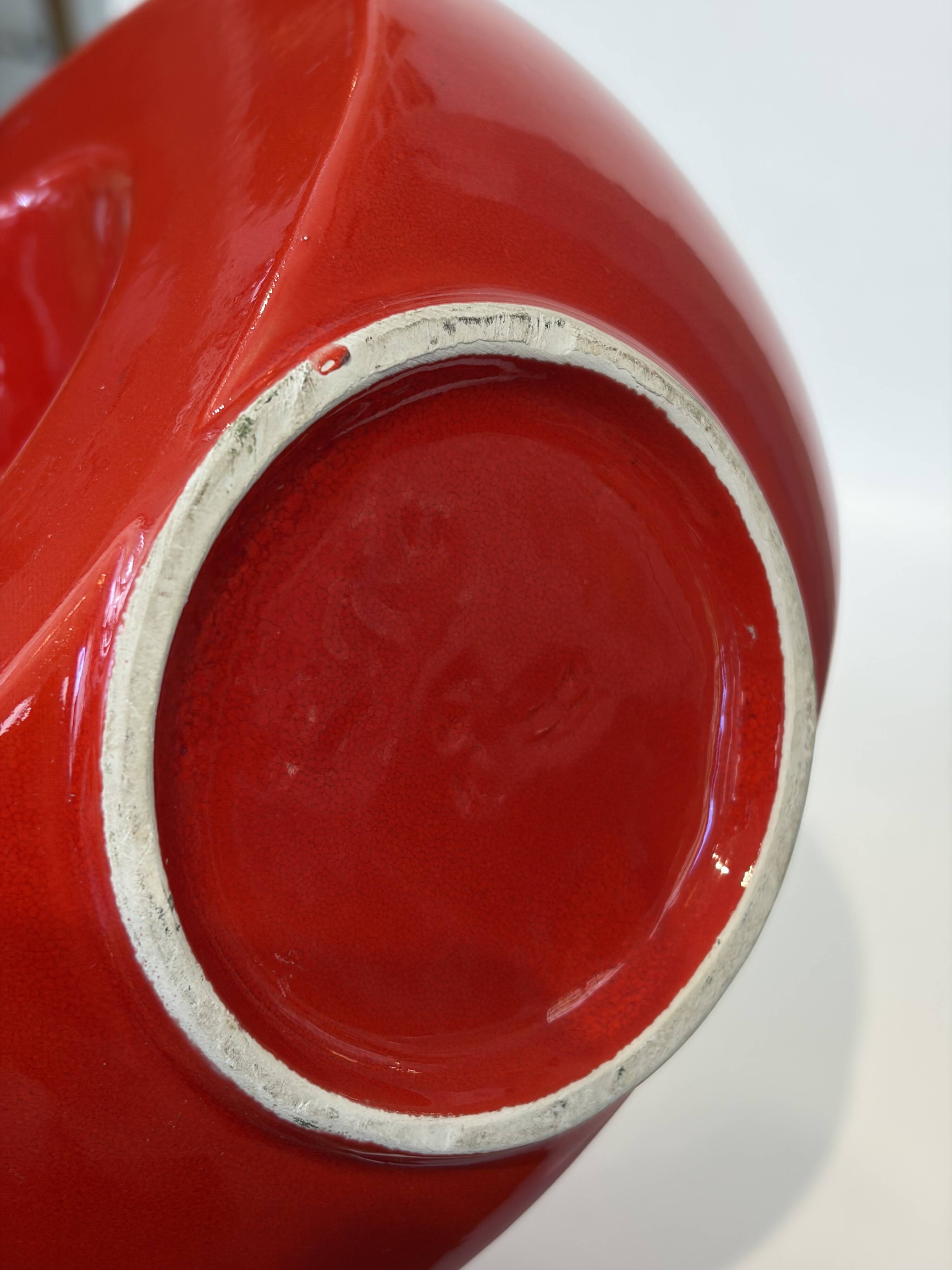 Italian geometric vase 1970