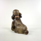 Pair of poodles, ceramics, Mid-century