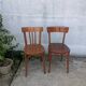 Paire de chaises bistrot