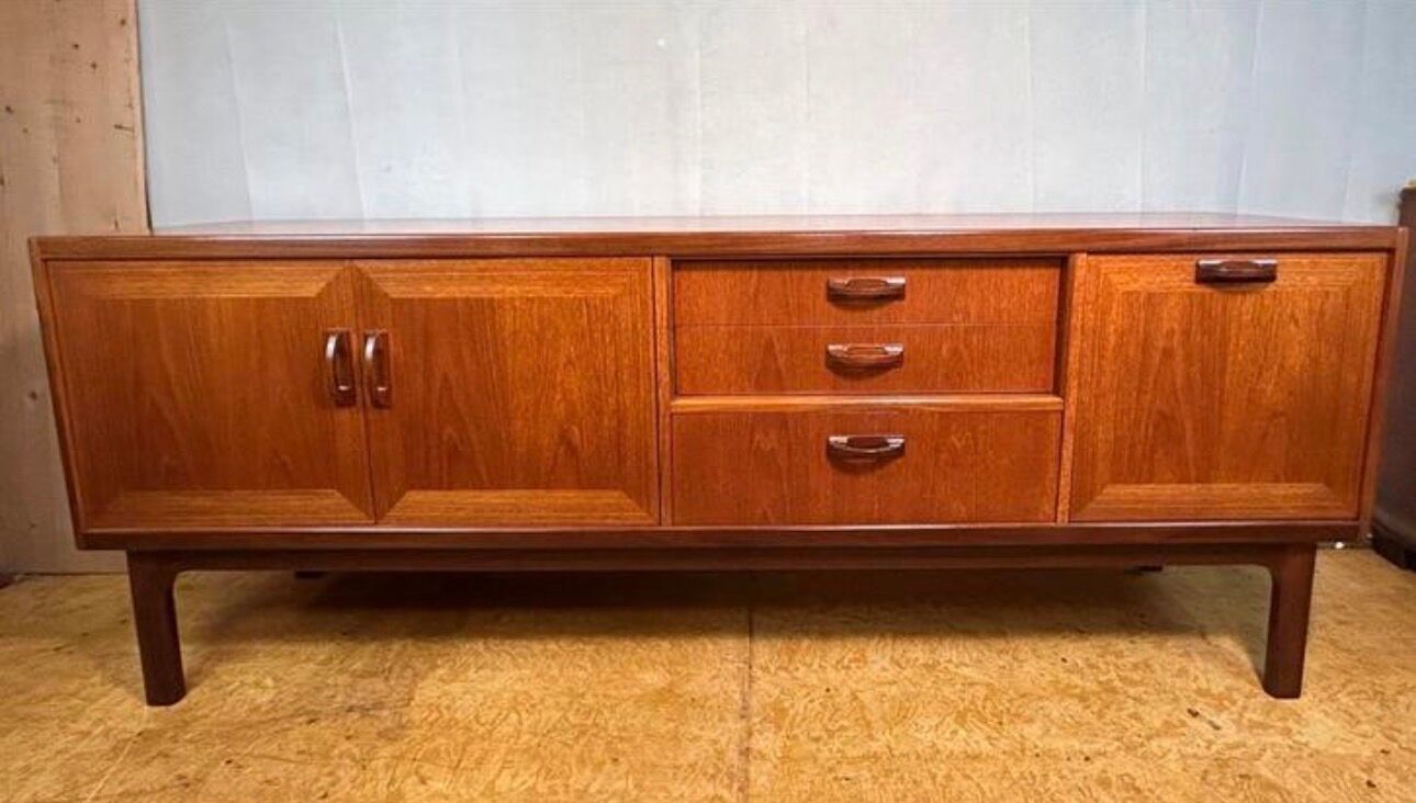 Mid-Century Retro Vintage Teak & Afromosia Sideboard by G Plan -Sierra