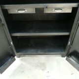 Old metal cabinet / 1950s / industrial