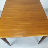 Scandinavian extendable table teak