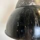 Vintage Black Enameled Hanging Lamp, 1930s