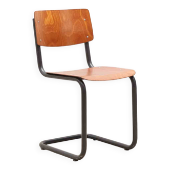 Vintage Pagholz S chair oak and anthracite grey