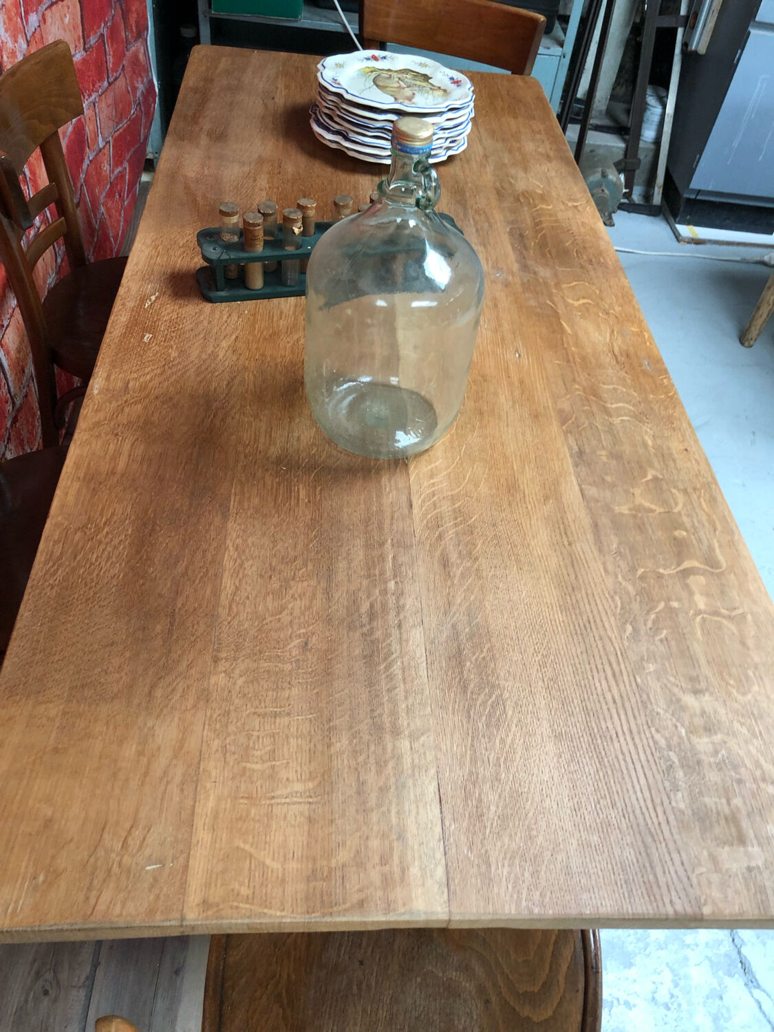 Old oak table