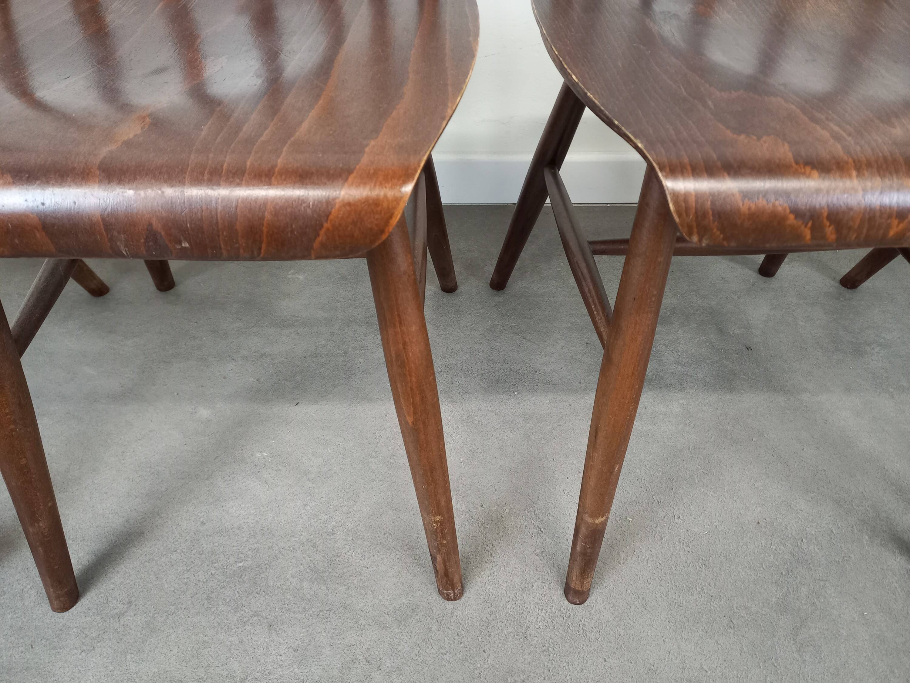 Scandinavian chairs set of 4