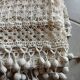 Vintage crochet curtain