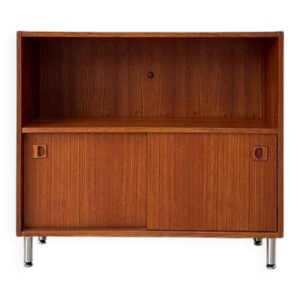 Cabinet en bois vintage - coulissantes