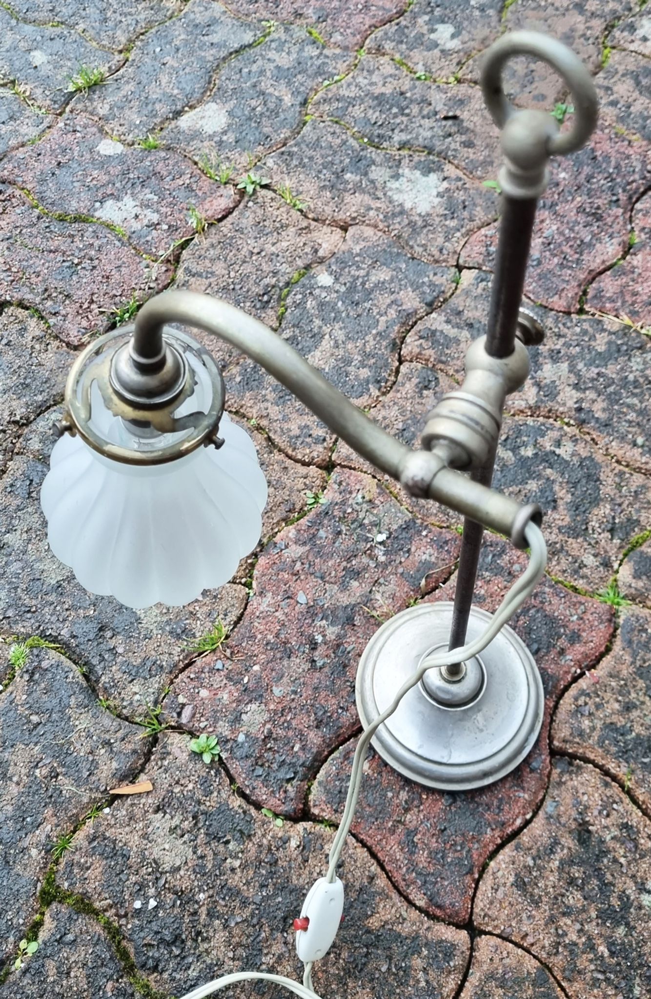 Lampe de bureau col de cygne 1900 - 1920 art nouveau