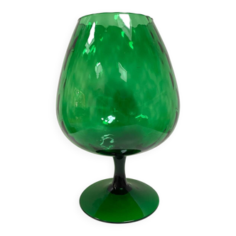 Large green vase / Empoli bowl - Italy from the 1960s