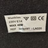 Table lamp from Mathias.