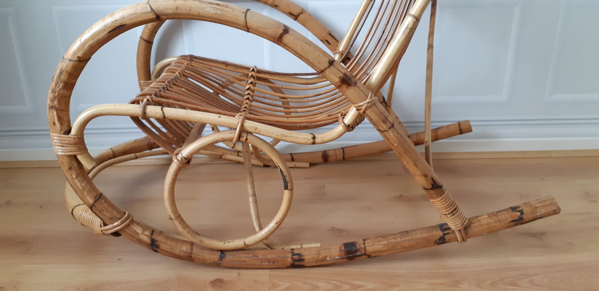 Rattan rocking chair
