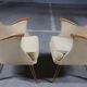 Paire de fauteuils années 50/60