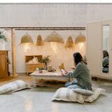 Square coffee table