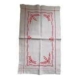Old embroidered tablecloth