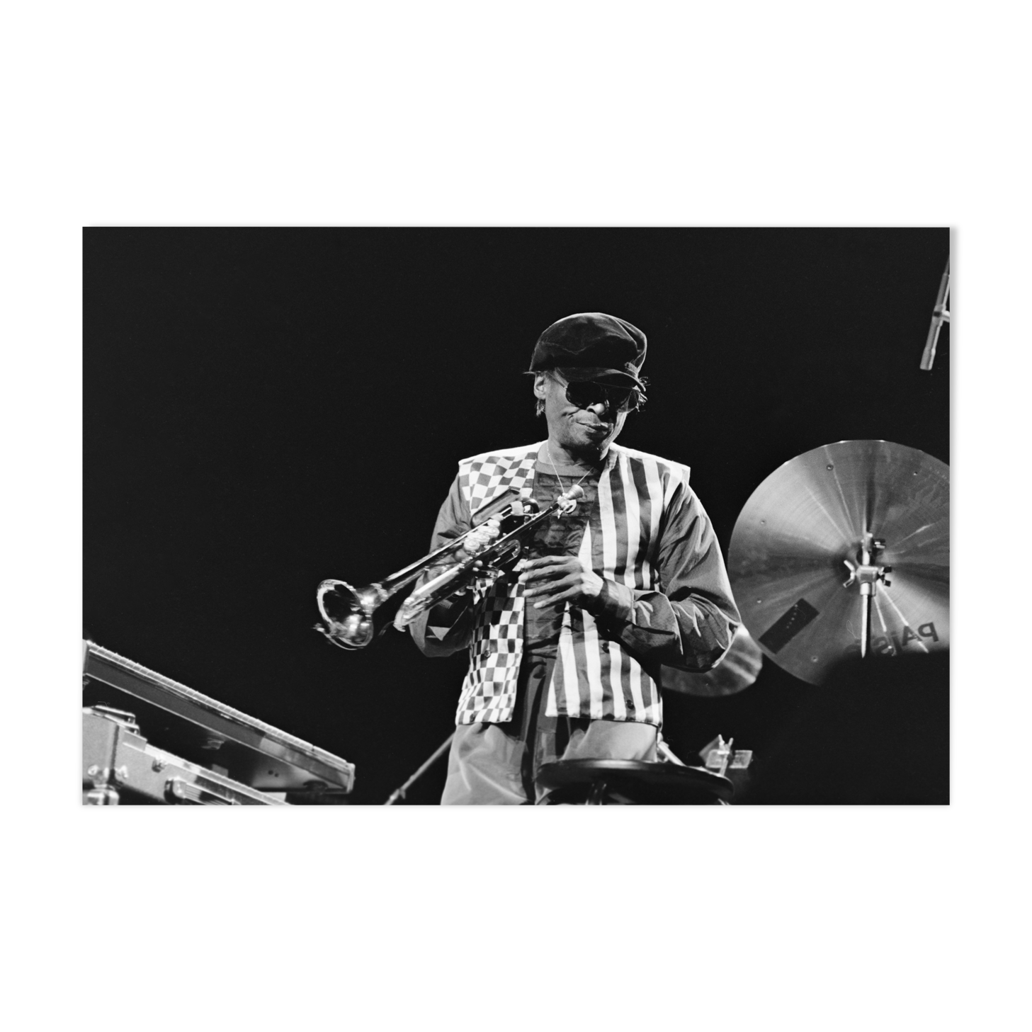 Photography Concert Miles Davis Jazz print on barium paper 300g after original negative 30x45cm