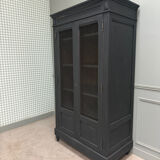 Directoire library with black patina (renovated)